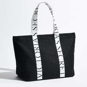 Victoria's Secret Tote LIMITED EDITION LOGO CANVAS– NWT